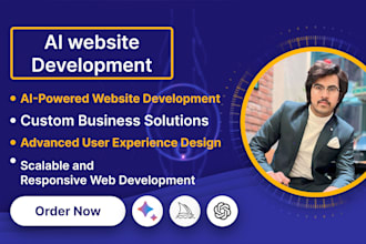 create cutting edge ai powered websites to boost your business