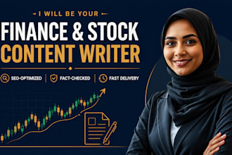 write SEO GEO aeo optimized blog posts on finance and stocks