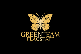design monarch butterfly cleaning company logo