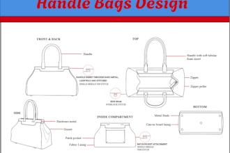 design handbags, backpacks, wallets, and fashion accessories with tech pack