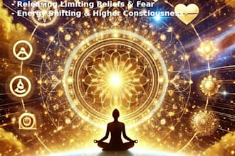guide you through mindset reprogramming, manifestation, and spiritual alignment