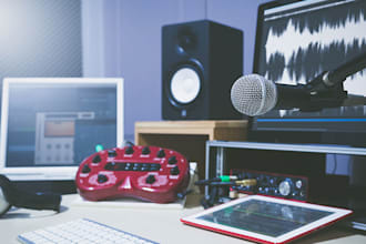 podcast audio editing video remove background noise mixing