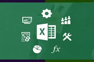 do excel data analysis, cleaning, and formulas
