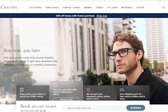 design sunglasses shopify website eyewear dropshipping store prescription lenses