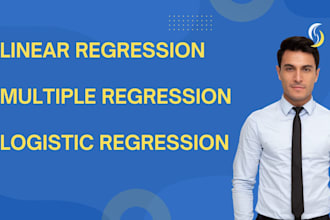 linear, multiple, and logistic regression analysis using python, r and excel