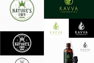 do custom cannabis weed logo design