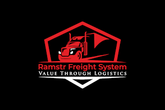 design good looking air and ship cargo logistics  logo