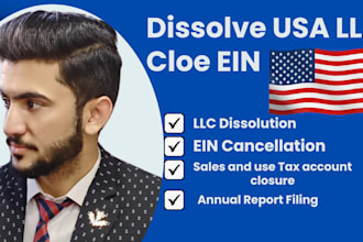 close or dissolve llc, cancel corporation and close ein