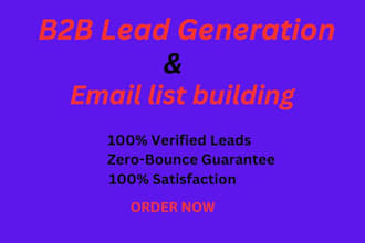 build b2b leads list for any industry