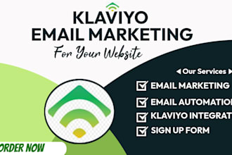 do shopify SMS, klaviyo emails, activecampaign flows