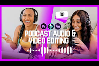 do clean audio and podcast audio editing