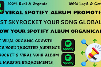 do best spotify album promotion using email marketing campaign