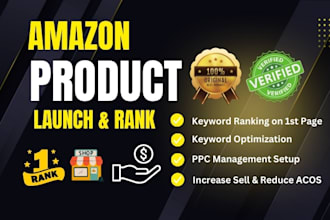 amazon product launch and rank on first page amazon ppc ads expert amazon seo