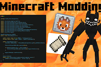 do a mod in minecraft for you on fabric, forge or neoforge