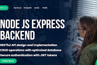 build fast and optimized rest apis using nodejs  express and mongodb