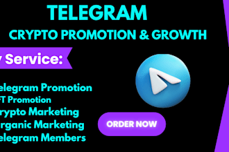 do crypto telegram promotion solana meme coin  telegram channel growth
