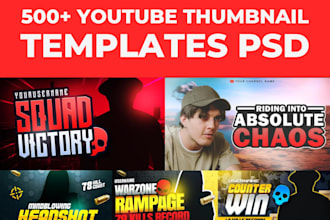 provide a rust thumbnail template pack for youtube