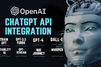 develop and integrate openai gpt assistant api for your web application