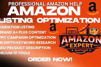 amazon SEO listing product description amazon listing optimization ppc campaign