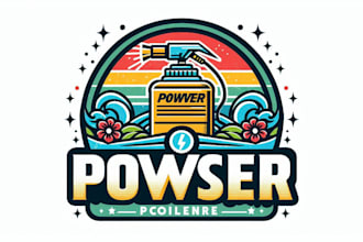 do professional cleaning, power or pressure washing logo