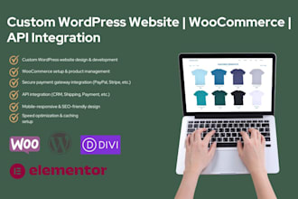 design and develop a full featured woocommerce shop