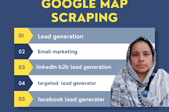 do b2b leads, google map scraping, lead generation