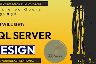 design your database and queries