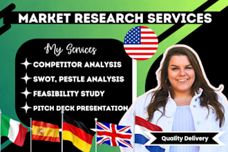 do market research, business plan, pitch deck, niche, market and swot analysis