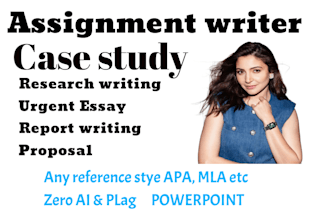 do research writing, case study analysis, report, summary and article