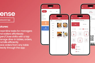 design and develop custom mobile apps for android and ios