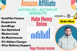create autopilot amazon affiliate marketing website with autoblog