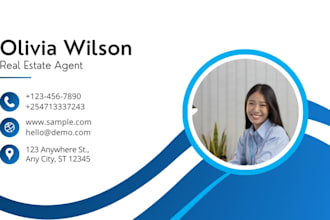design business cards and stationery for you