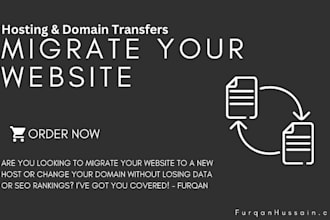 do wordpress migration, hosting, and domain transfer