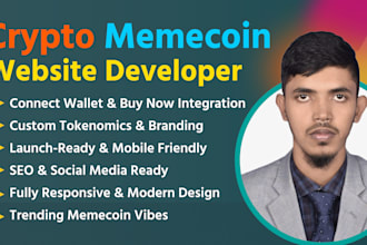 make your crypto meme coin website