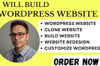 design, revamp, customize, clone, edit wordpress website, landing page redesign
