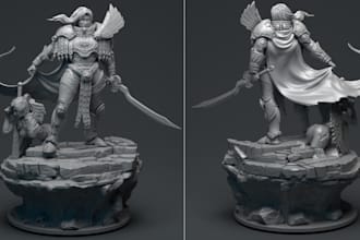sculpt warhammer 40k miniature 3d modeling tabletop articulated figure action