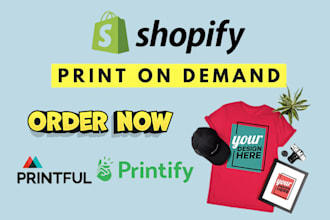 expert setup for shopify print on demand stores shopify store design