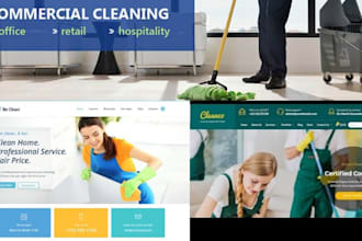 cleaning service website house office residential cleaning booking koala website