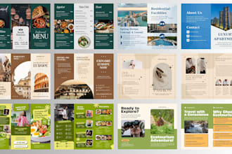 design bifold, trifold brochure and catalog