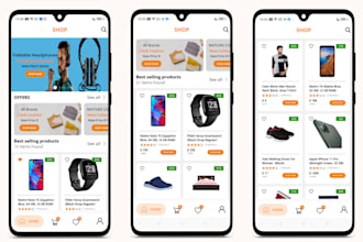 build online shopping app like temu, online marketplace app, ai ecommerce app