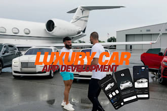 create ai car rental app, turo clone app car marketplace app car auction app