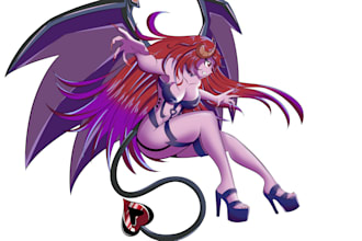 draw your characters in anime manga style