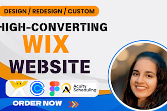 be your wix redesign design expert, wix website redesign wix online store SEO