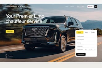 car rental website car dealership car website  rental website booking website