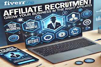 promote your affiliate link to recruit organic affiliates to your program