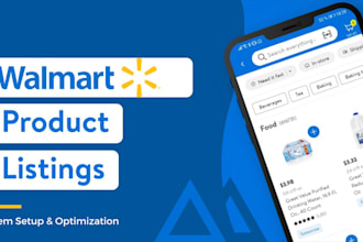 do walmart products listing and optimization
