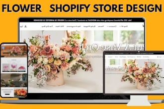 design flower shopify store flower website flower shopify store florist website