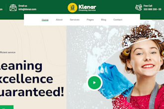 cleaning service website with booking koala, booking koala website bookingkoala