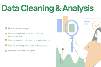 clean, format and analyse your data