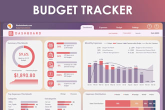 build budget tracking app, expense tracker app, budget planner, calculator app